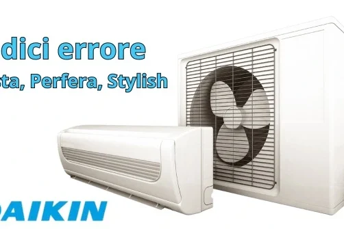 codici errore daikin